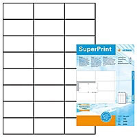 Herma Labels white 70x37 SuperPrint 2400 pcs. (4464) Herma Labels white 70x37 SuperPrint 2400 pcs. (4464)